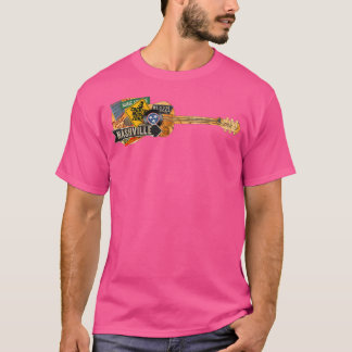 Vintage Nashville Country Music Acoustic Gitarre S T-Shirt