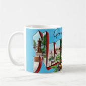Vintage Nashville Postcard Mug Kaffeetasse (Links)