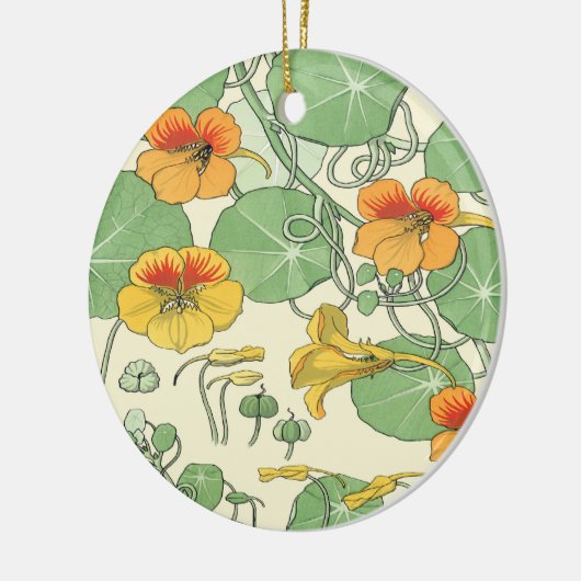 Vintage Nasturien Keramik Ornament (Links)