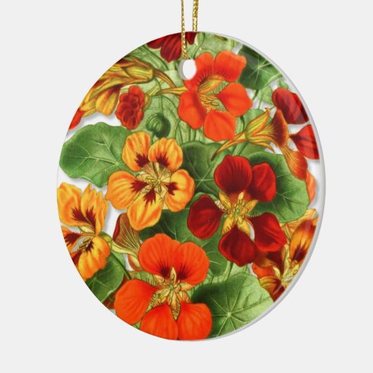 Vintage Nasturien Keramik Ornament (Links)