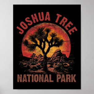 Vintage National Park Retro Outdoor Camping Wander Poster