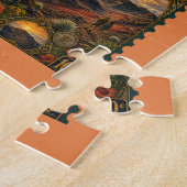 Vintage National Park Stempel Puzzle (Seite)