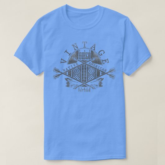 Vintage Native American (2) T-Shirt (Design vorne)