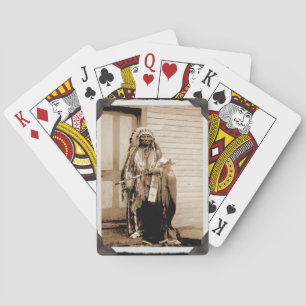 Vintage Native American Big Tobacco Spielkarten