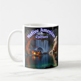 Vintage Native American Culture Kaffeetasse