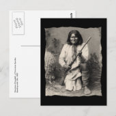 Vintage Native American Geronimo Apache Postkarte (Vorne/Hinten)