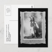 Vintage Native American Geronimo Apache Postkarte (Vorne/Hinten)