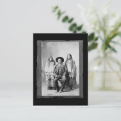 Vintage Native American Geronimo Postkarte (Stehend Vorderseite)