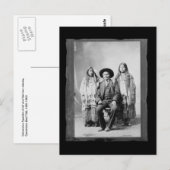 Vintage Native American Geronimo Postkarte (Vorne/Hinten)