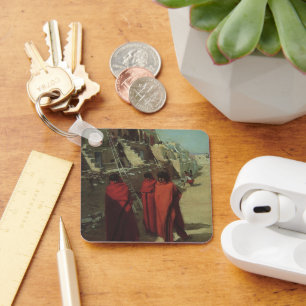 Vintage Native American, Hopi Pueblo by Louis Akin Schlüsselanhänger