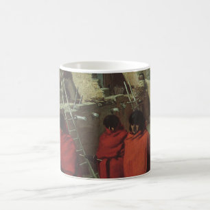 Vintage Native American, Hopi Pueblo von Louis Aki Kaffeetasse