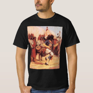 Vintage Native Americans Büffeltänzer von Cassidy T-Shirt