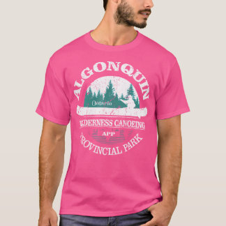 Vintage Natur Algonquin Nationalparkprojekt des Lo T-Shirt