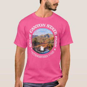Vintage Natur Snow Canyon Staat Park/Garten: Parco T-Shirt