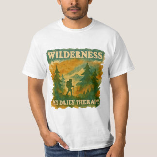 Vintage Natur Wandern T - Shirt