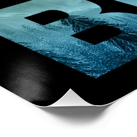 VINTAGE NATUR WILDWALDWÄLDER POSTER (Ecke)