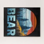 VINTAGE NATUR WILDWALDWÄLDER PUZZLE (Horizontal)