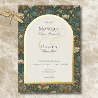Vintage Natur William Morris Elegante Hochzeit