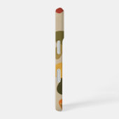 Vintage Natural Mushroom Pattern iPhone 16 Hülle (Rechte Seite)