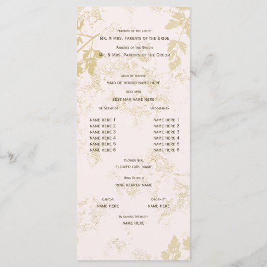 Vintage Naturfarbe Programm (Rückseite)