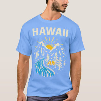 Vintage Naturlandschaft Hawaii TShirt