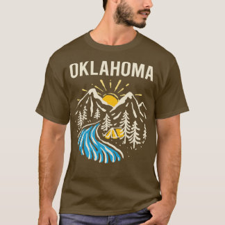 Vintage Naturlandschaft Oklahoma T-Shirt