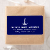 Vintage Nautical Anchor Rope Boat Name (Insitu)