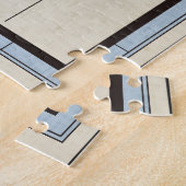 Vintage Nautical Swimming Seahorse Sea Horse Puzzle (Seite)