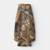Vintage Nautikartikel auf Bierflasche Cooler Flaschenkühler (Vorderseite)