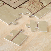 Vintage Navigationskarte des Schiffes Puzzle (Seite)