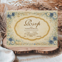 Vintage Navy Coastal Quinceañera