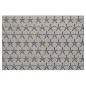 Vintage Navy-Starfish-Monogram-Küstenmilch Stoff (Fat Quarter (45,7 x 55,9 cm))
