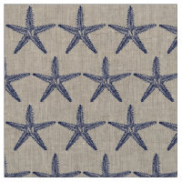 Vintage Navy-Starfish-Monogram-Küstenmilch