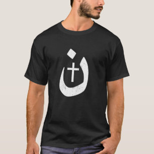 Vintage Nazarener Christliche Solidaritätskreuz Fü T-Shirt