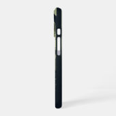 Vintage Nebeliger Tropenwald iPhone 16 Hülle (Linke Seite)