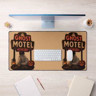 Vintage-Neon-Geister-Motel-Halloween-Spooky Schreibtischunterlage