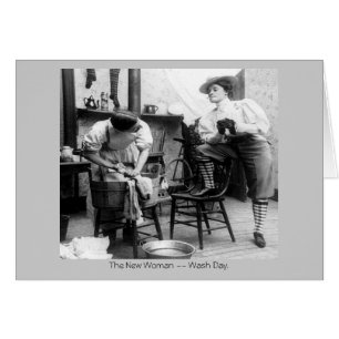 Vintage neue Frauen-Karte