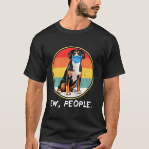 Vintage neue Leute Entlebucher Mountain Hunde trag T-Shirt