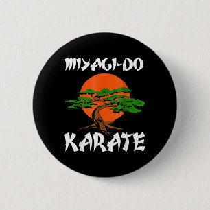Vintage Neues Miyagi-Do Karate Cooler Bonsai-Baum- Button