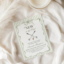 Vintage Neutral New to the Club Golf Baby Shower