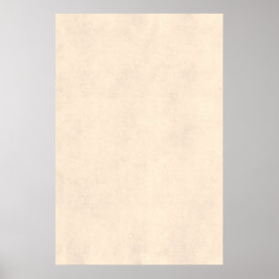 Vintage neutrales Pergament Beige Antikes Papier T Poster
