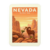 Vintage Nevada Magnet (Vertikal)