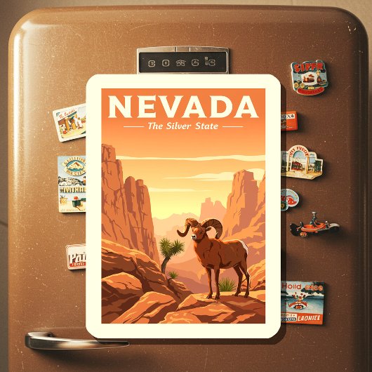 Vintage Nevada Magnet