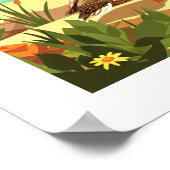 Vintage New Braunfels Texas Poster (Ecke)