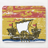 Vintage NEW-BRUNSWICK Flagge Mousepad (Vorne)