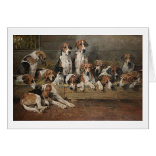 Vintage - New Forest Foxhound Hunde,