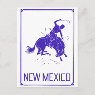 Vintage New Mexico Postkarte
