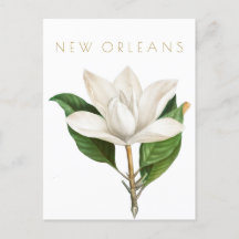 Vintage New Orleans Blumen Reise Mitte des Jahrhun
