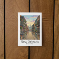 Vintage New Orleans Louisiana Französisches Vierte