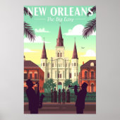 Vintage New Orleans Poster (Vorne)